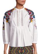 Valentino Embroidered Blouse
