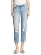 Mother Tomcat Distressed Wash Jeans
