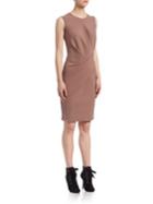 Lanvin Ruched Jersey Dress