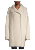 360 Cashmere Elsie Oversized Fuzz Wool-blend Coat