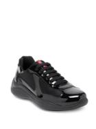 Prada Patent Leather Patchwork Sneakers