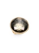 Ippolita Pyrite Doublet, Diamond & 18k Rose Gold Cocktail Ring