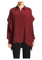 Diane Von Furstenberg Silk Button-down Shirt