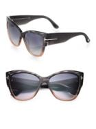 Tom Ford Anoushka 57mm Cat Eye Sunglasses