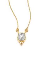 Shana Gulati Charushila Bijou Black Diamond Pendant Necklace