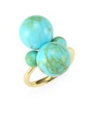 Ippolita Nova 18k Yellow Gold & Turquoise Ring