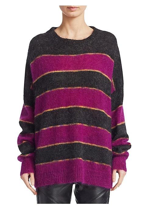 Isabel Marant Etoile Reece Striped Knit Sweater