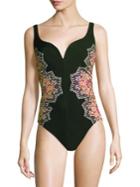 Miraclesuit Swim Printed One-piece Swimsuit