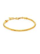 Gurhan Vertigo Diamond & 24k Yellow Gold Single-strand Bracelet
