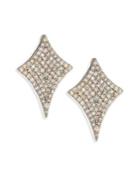 Nina Gilin Diamond Pave Stud Earrings