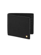 Versace Textured Leather Bi-fold Wallet
