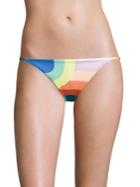 Mara Hoffman Meridian String Side Bikini Bottom
