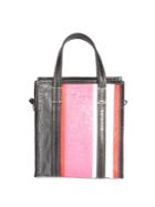 Balenciaga Striped Shopper Bag