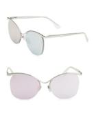 Le Specs Luxe 55mm Semi-charmed Sunglasses