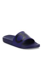 Salvatore Ferragamo Men's Groove Slide Sandals