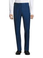 Saks Fifth Avenue Collection Regular-fit Silk Blend Trousers