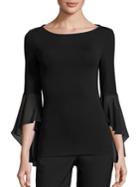 Michael Kors Collection Bell Sleeve Top