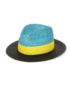 Paul Smith Tri-block Woven Hat