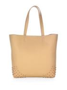 Tod's Gommini Wave Leather Tote Bag