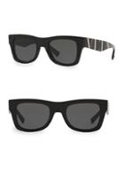 Valentino Garavani Va4045 Solid Black 50mm Square Sunglasses