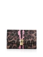 Dolce & Gabbana Leopard-print French Flap Wallet