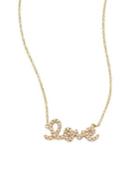 Sydney Evan Small Love Diamond & 14k Yellow Gold Pendant Necklace