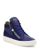 Giuseppe Zanotti Leather & Suede High-top Sneakers