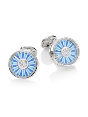 Saks Fifth Avenue Collection Spinning Wheel Cuff Links