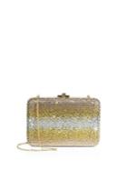 Judith Leiber Couture Slim Slide Ombre Crystal Clutch