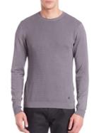 Armani Collezioni Crewneck Long Sleeve Sweater