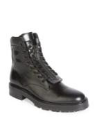 Saint Laurent Leather Military Boots