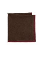 Brioni Knit Silk Pocket Square