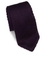 Hook + Albert Solid Silk Knitted Tie