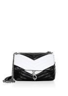 Rebecca Minkoff Edie Colorblock Quilted Leather Crossbody Bag