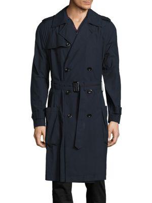 Vince Lightweight Cotton Trench Coat