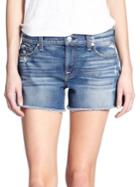 7 For All Mankind Cut-off Denim Shorts