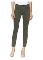 Paige Hoxton High-rise Ankle Skinny Raw Jeans