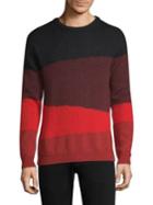 Paul Smith Mohair Colorblock Sweater