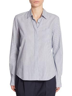 Vince Striped Fitted Shirt