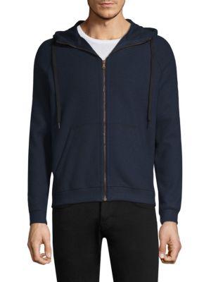 Tomas Maier Zip-up Hooded Sweater