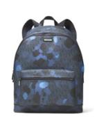 Michael Kors Camo Printed Canvas Backpack