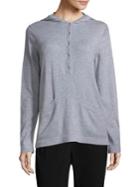 Eileen Fisher Cotton Hooded Top