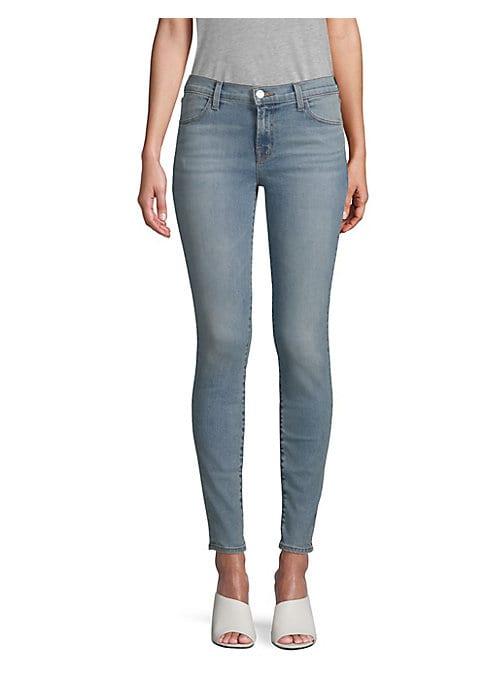 J Brand Skinny Mid-rise Jeans