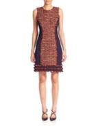 Diane Von Furstenberg Jacey Sleeveless Tweed Dress
