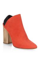 3.1 Phillip Lim Drum Suede Slingback Ankle Boots
