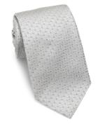 Eton Rectangular Geometric Silk Tie