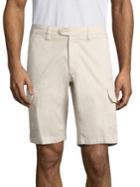 Saks Fifth Avenue Collection Solid Cargo Shorts