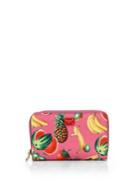 Dolce & Gabbana Tropical Leather Zip-around Wallet
