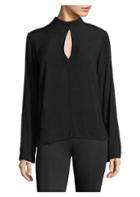 Bella Dahl Mockneck Long-sleeve Top