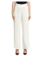 Saks Fifth Avenue Collection Pleated Wide-leg Pants